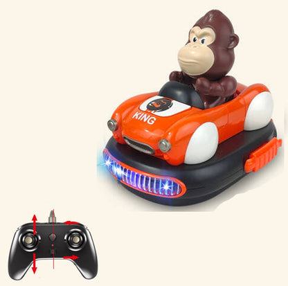 Remote Control Bumper Car with Ejection - 2-Piece Set