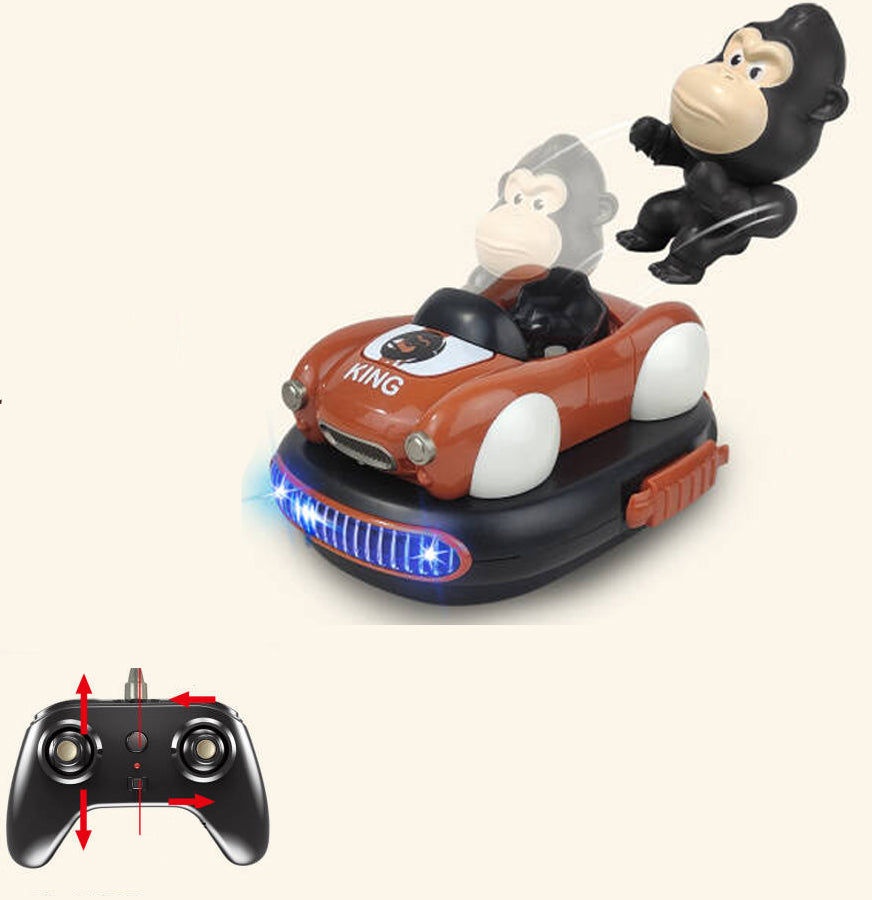Remote Control Bumper Car with Ejection - 2-Piece Set