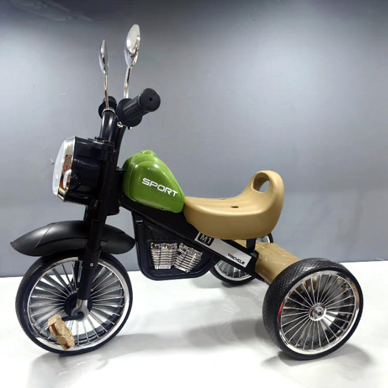 Sporty premium quality Tricycle with Msuic and LED Lights for Kids