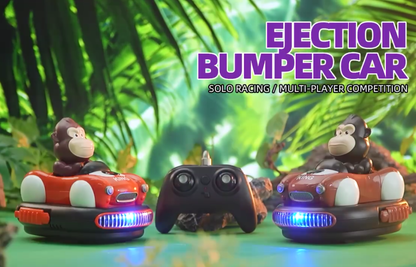 Remote Control Bumper Car with Ejection - 2-Piece Set