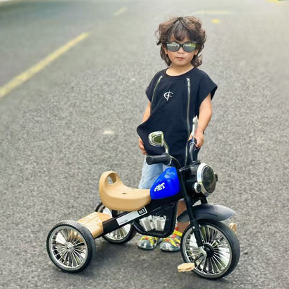 Sporty premium quality Tricycle with Msuic and LED Lights for Kids