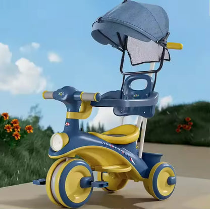 2 in 1 Convertible Premium Stroller Cycle