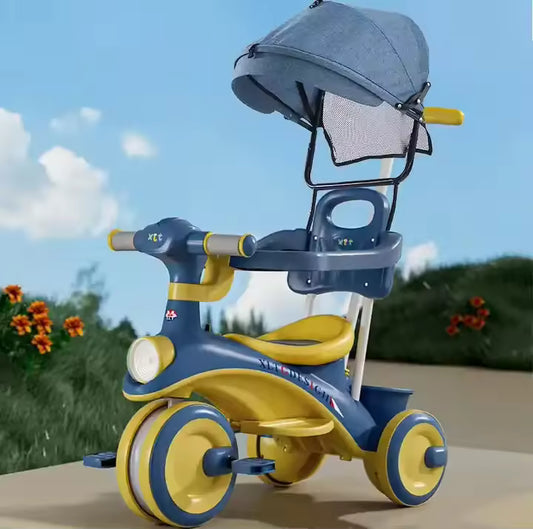 2 in 1 Convertible Premium Stroller Cycle