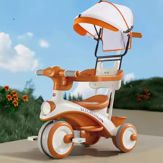 2 in 1 Convertible Premium Stroller Cycle