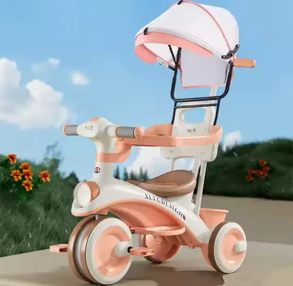 2 in 1 Convertible Premium Stroller Cycle
