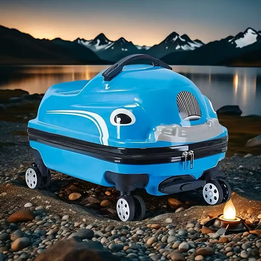 Premium Cartoon Car Spinner Suitcase | 40KG Weight Capacity