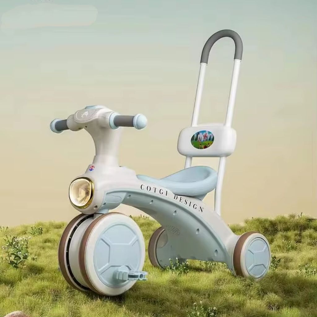 Premium Tricycle with Push Handles