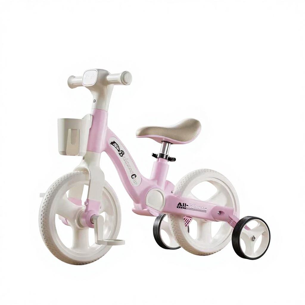 Premium Quality Multi-functional Tricycle with Push Handles