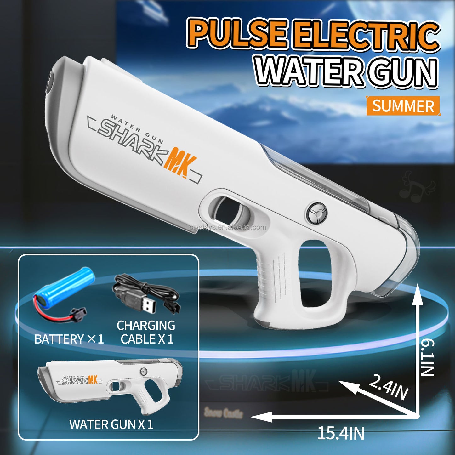 Electric Water Gun | High Pressure | kids fun play